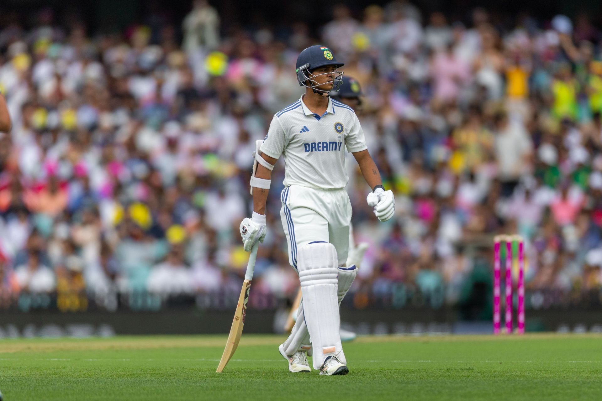 Jaiswal was India&#039;s best batter in their most recent matches against Australia [Credit: Getty]