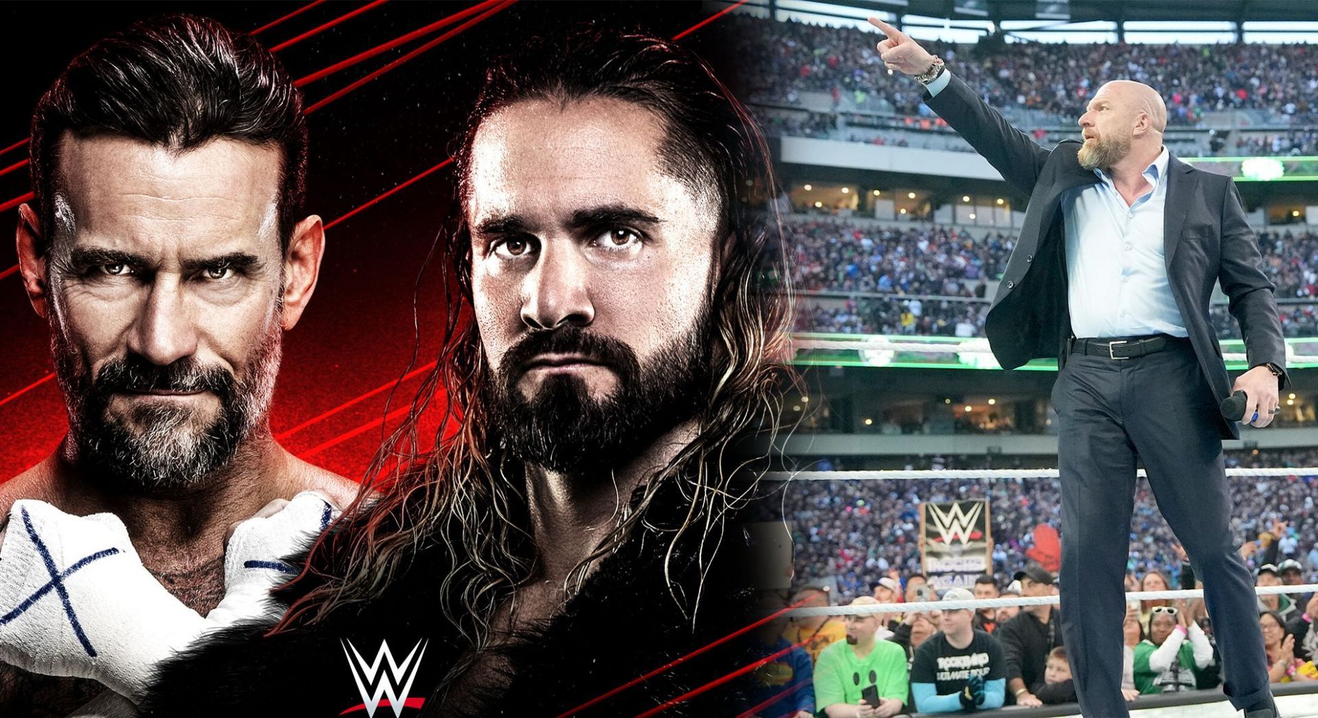 Seth Rollins and CM Punk are set to face each other on Jan 6, 2025! (Credits: WWE.Com &amp; WWE Twitter X)