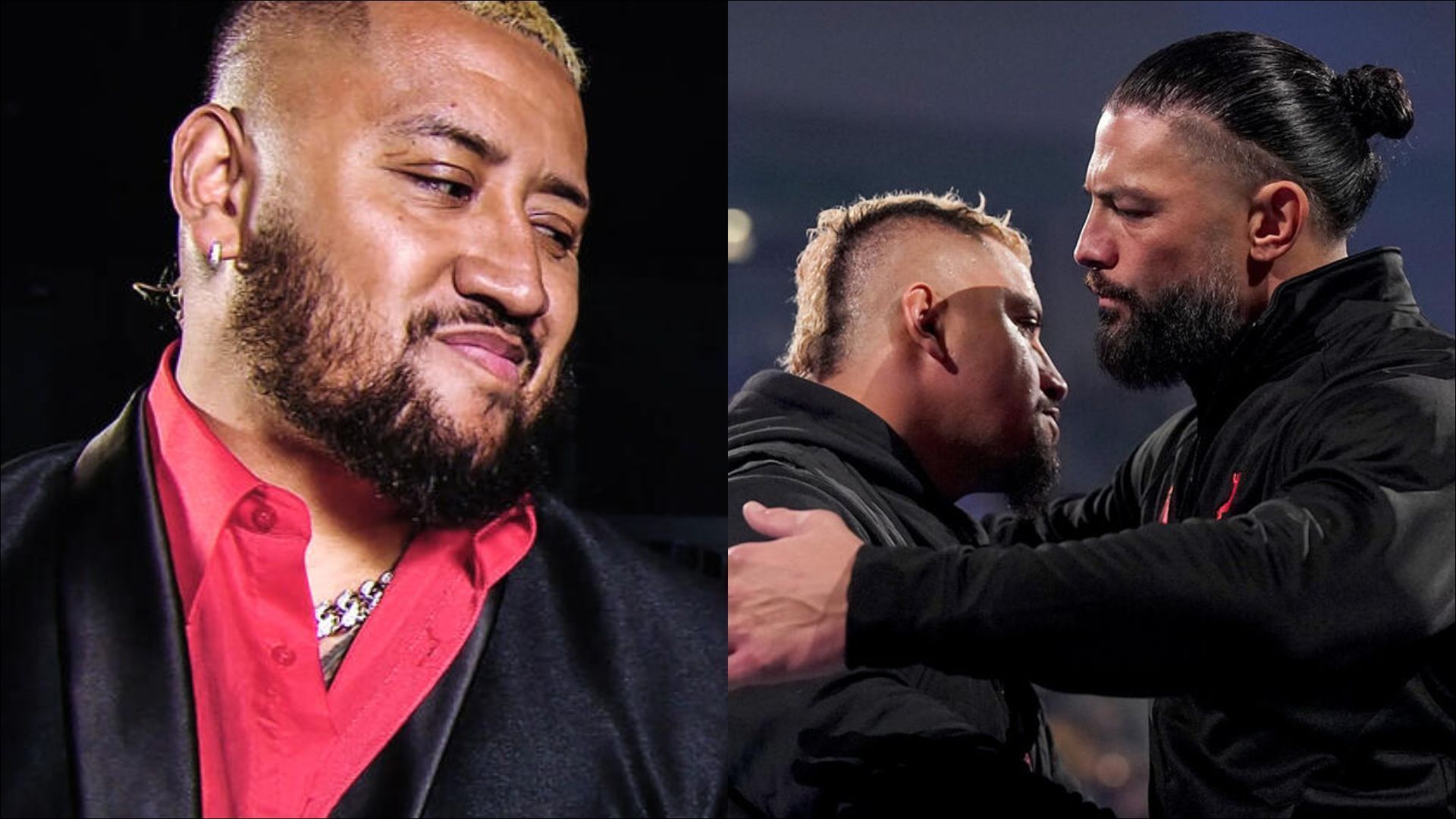 Solo Sikoa and Roman Reigns could have a secret pact. (Images via wwe.com)