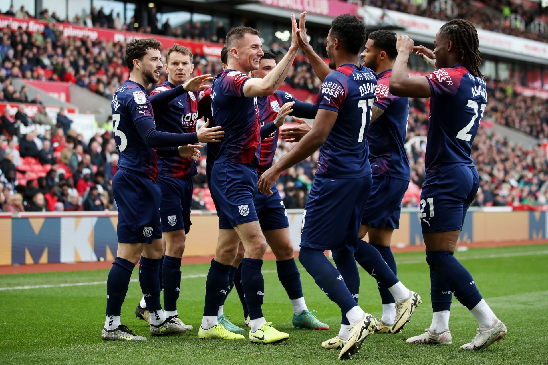 Stoke City v West Bromwich Albion - Sky Bet Championship - Source: Getty