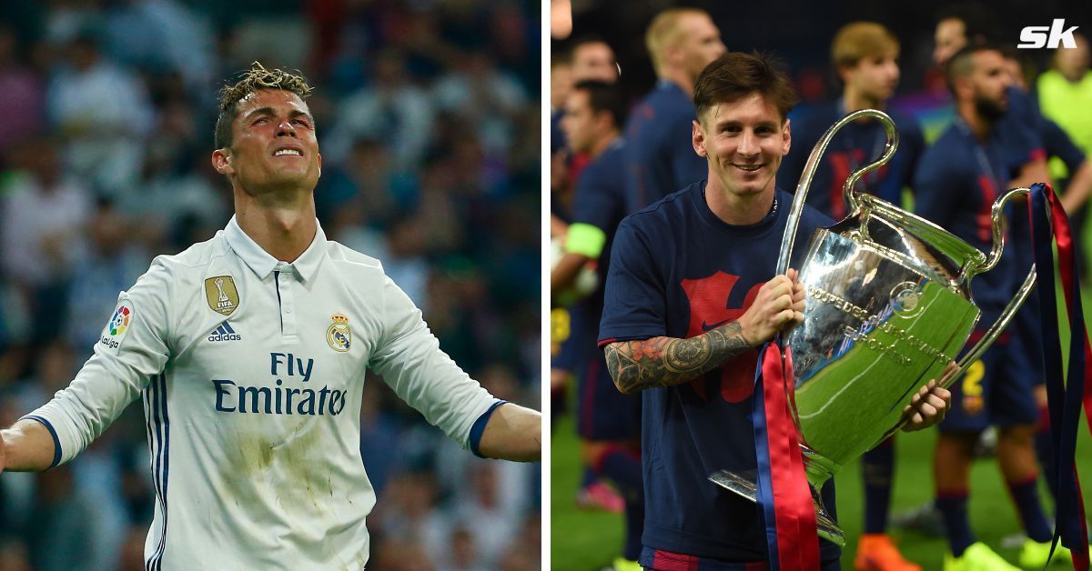 Lionel Messi and Cristiano Ronaldo (both images via Getty)