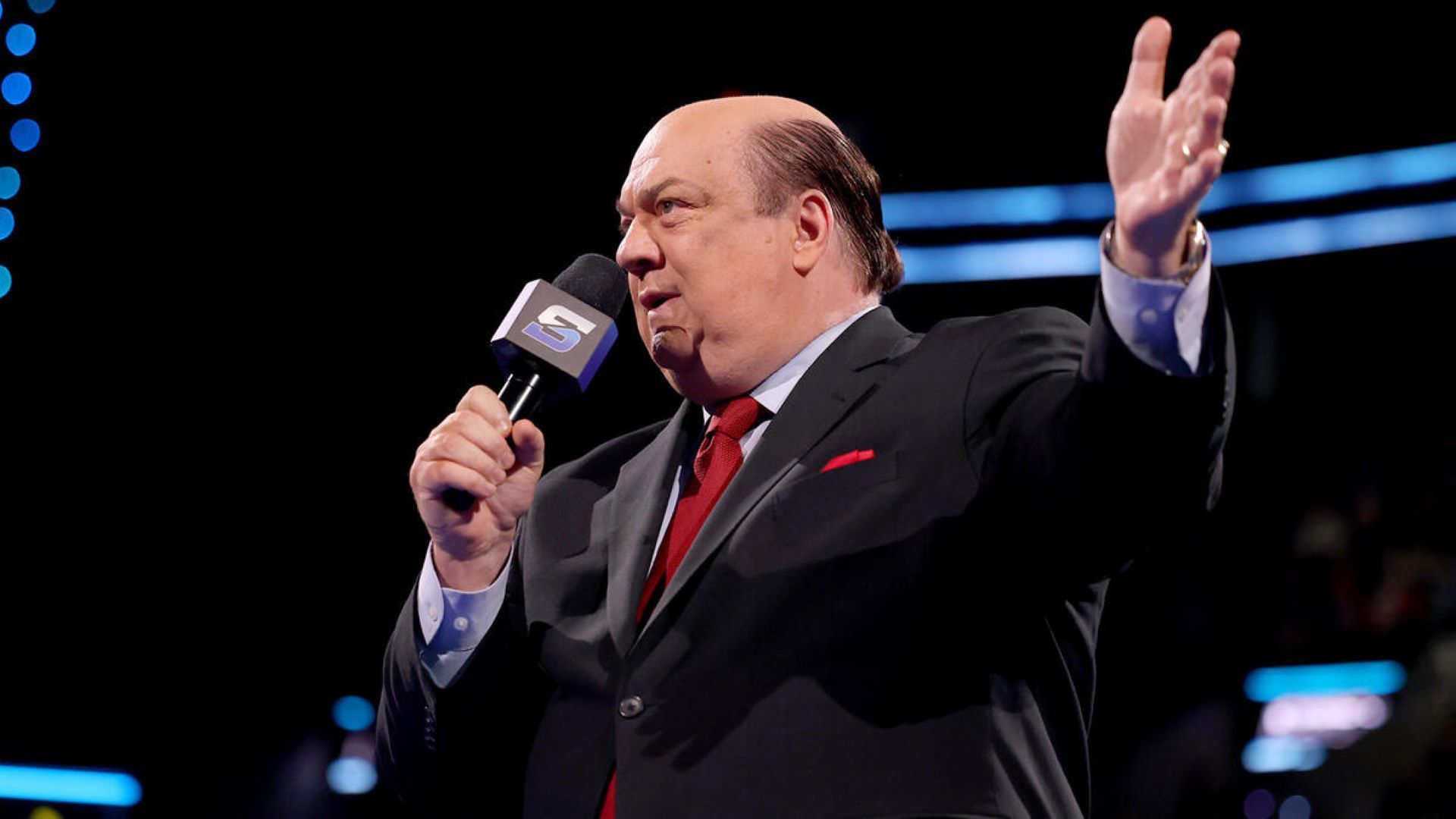 Paul Heyman announced his Tribal Chief&#039;s intentions to enter the Rumble. (Image Credit: WWE.com).