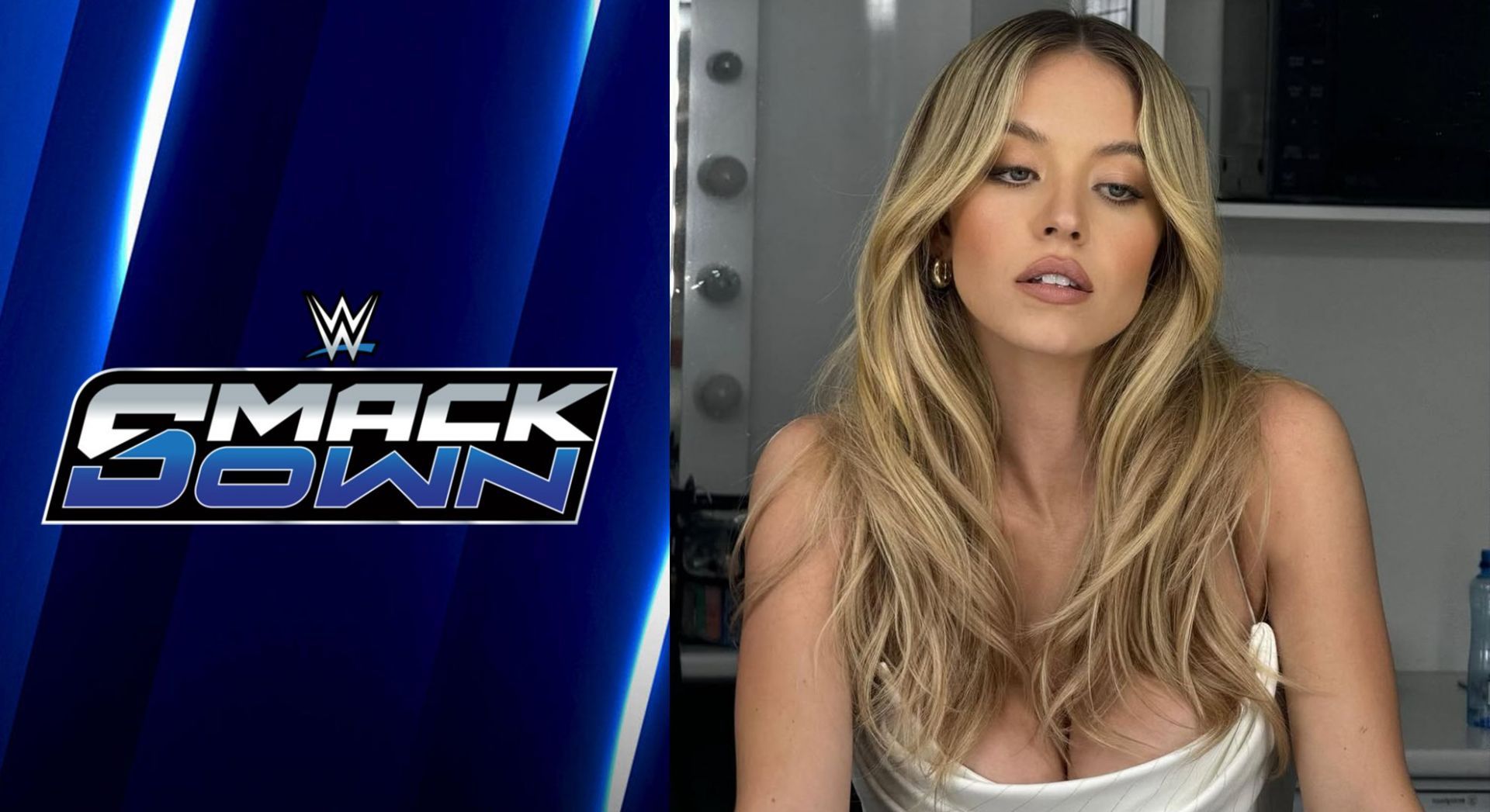 WWE SmackDown and Sydney Sweeney! (Credits: WWE.Com and Sydney Sweeney