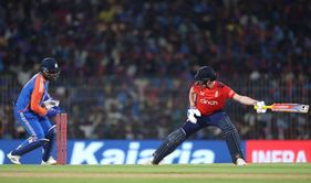 Harry Brook fails again, bowled by Ravi Bishnoi for 8 runs in IND vs ENG 2025 3rd T20I [Watch]
