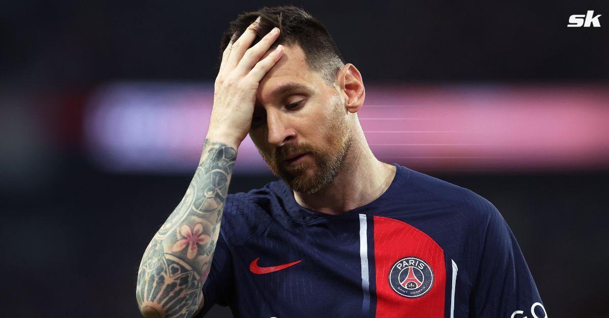 Lionel Messi was not happy with Jamie Carragher