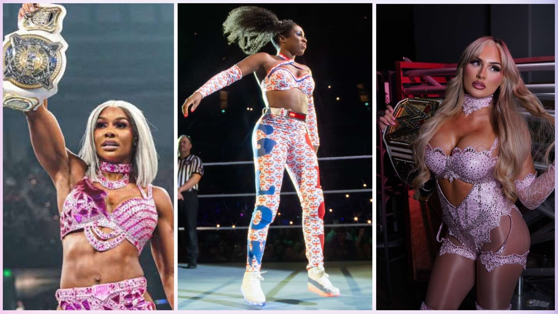 Naomi had a tough loss on WWE SmackDown [Credit: Tiffany Stratton on X, Naomi on X, &amp; WWE.com]