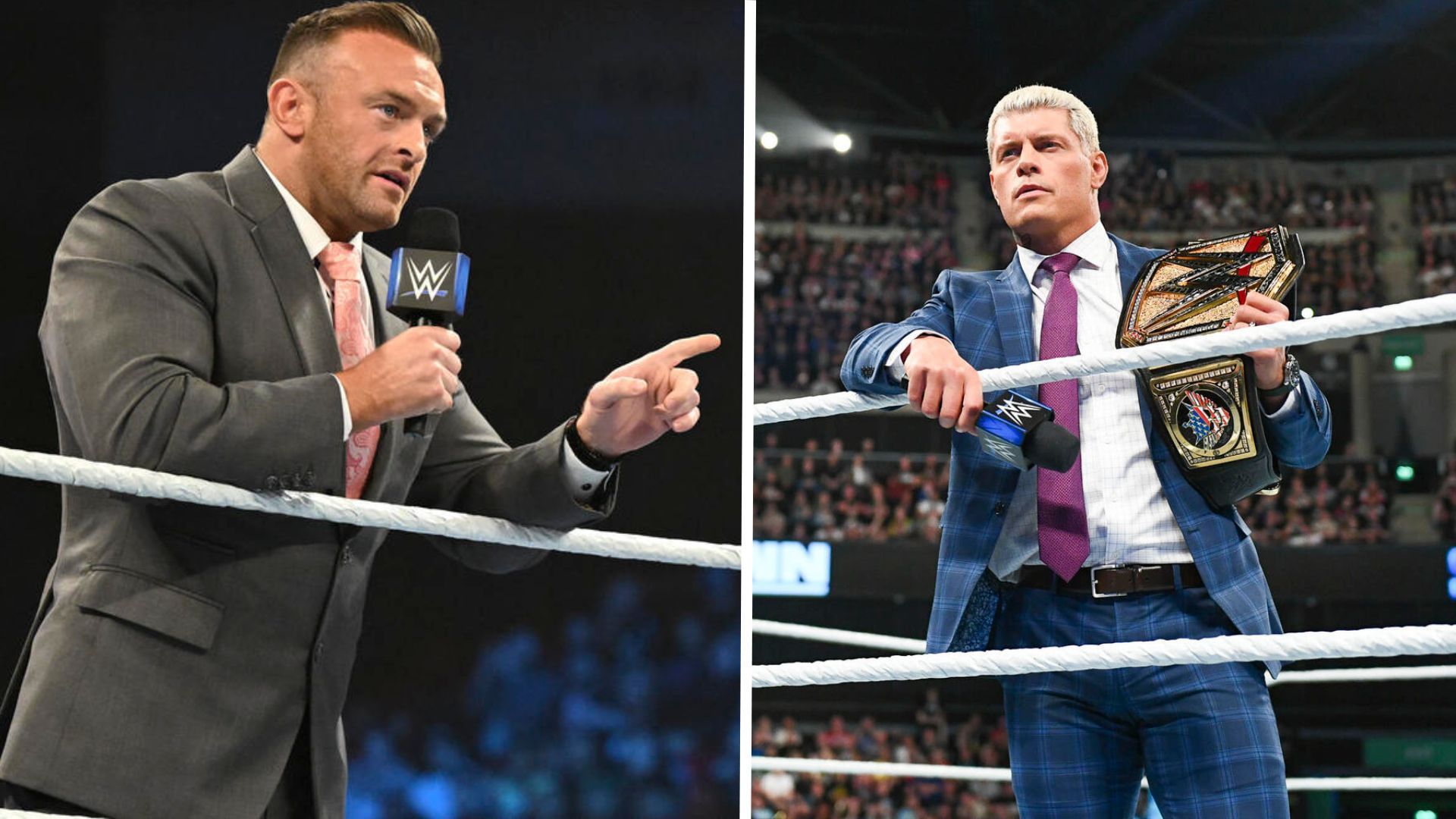 Nick Aldis (left) and Cody Rhodes (right) [Image Credits: WWE.com]