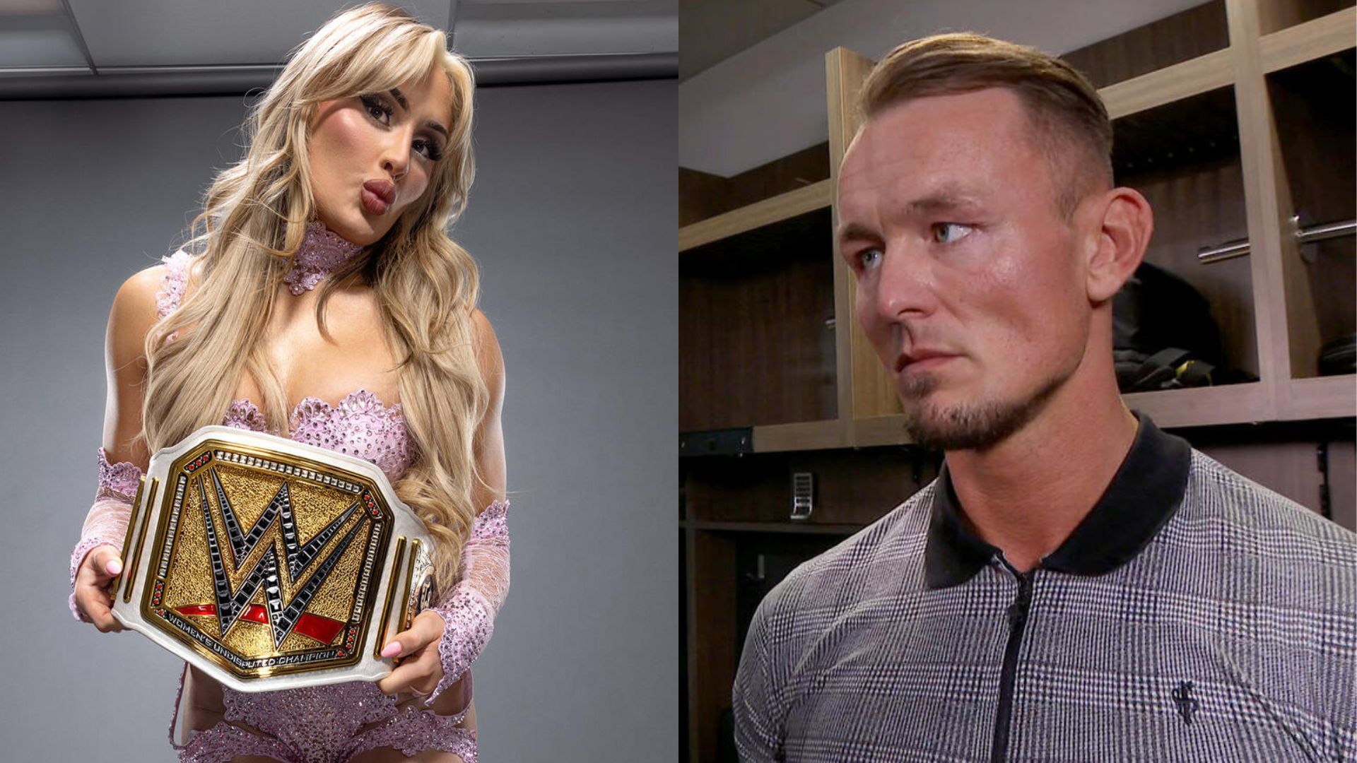 Tiffany Stratton (left), Ludwig Kaiser (right) (Image Credits: WWE.com)