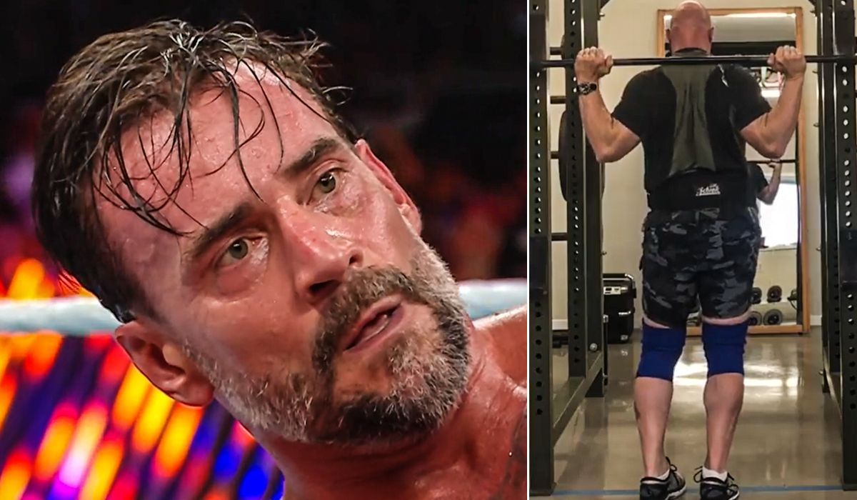 CM Punk might get eliminated by a retired WWE star at Royal Rumble 2025. [Image credits: WWE.com &amp; star Instagram]