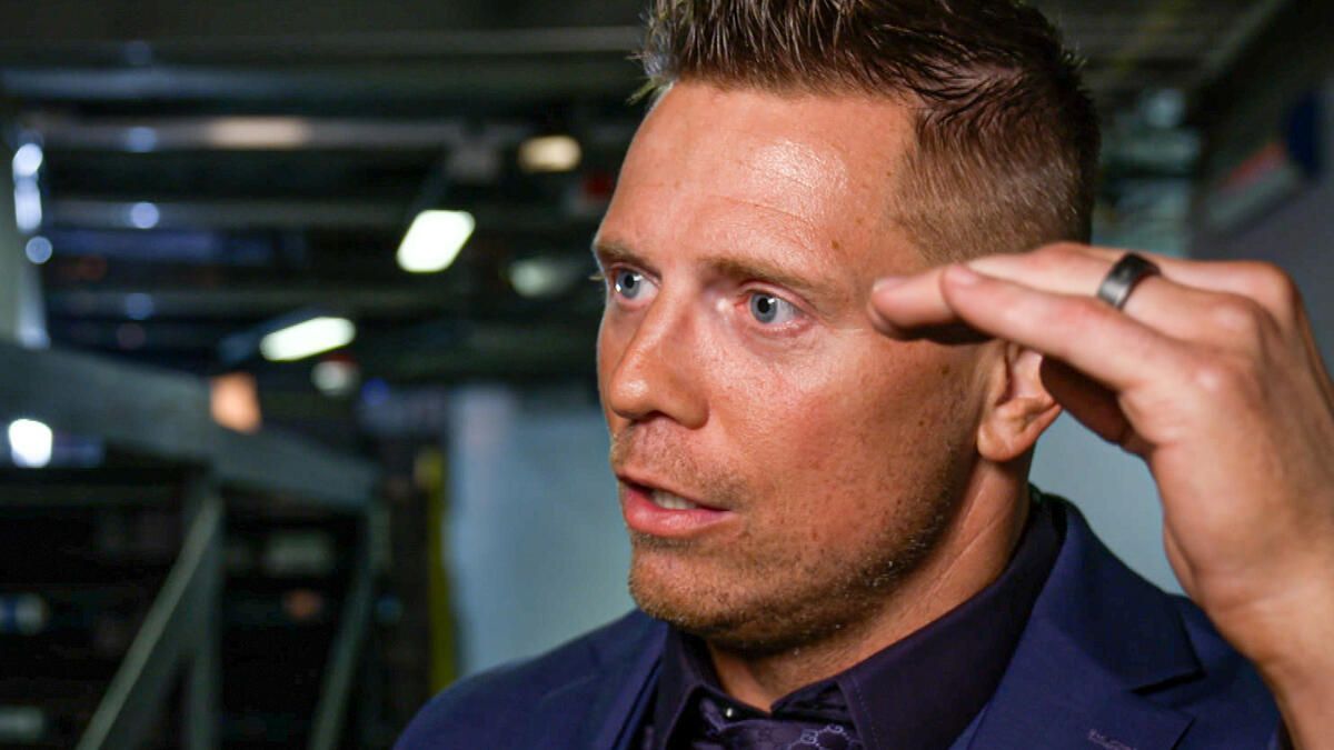 The Miz backstage on RAW (Picture Courtesy: WWE.com)