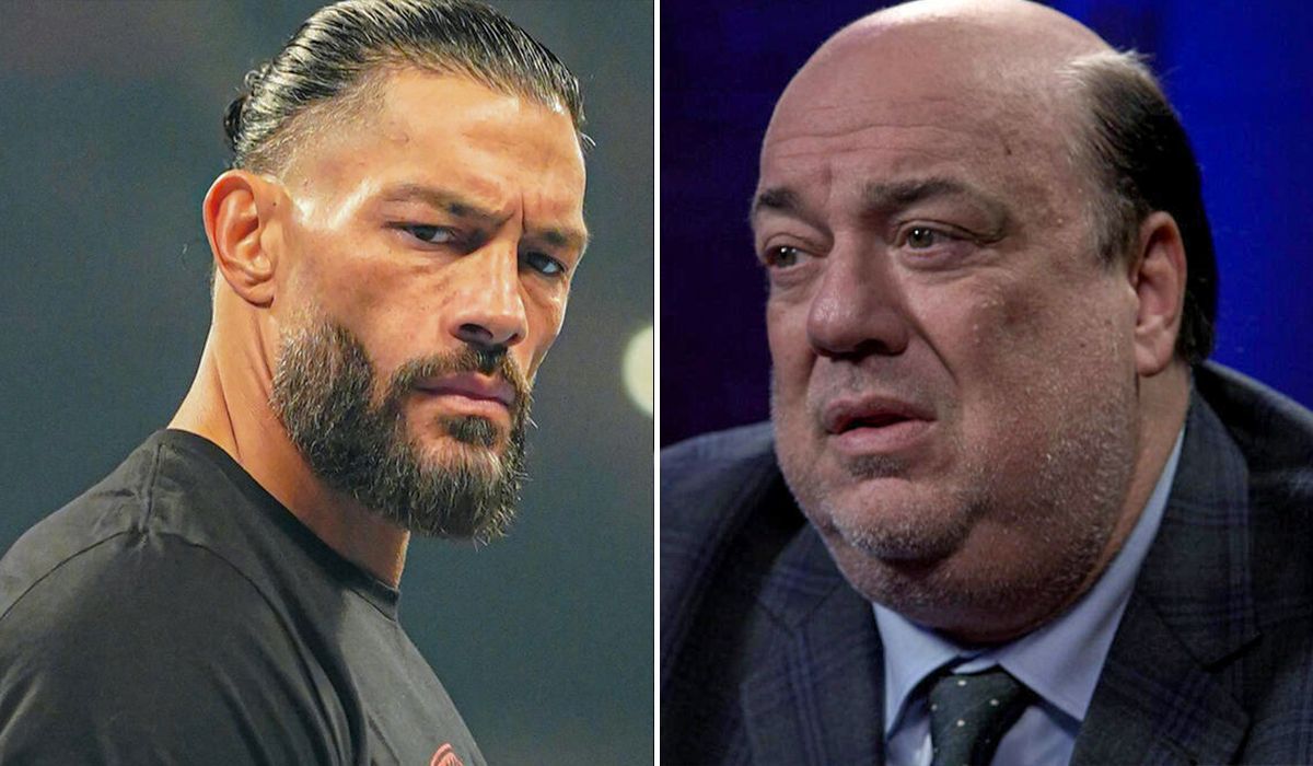 Roman Reigns (left), Paul Heyman (right) [Image credits: WWE.com]