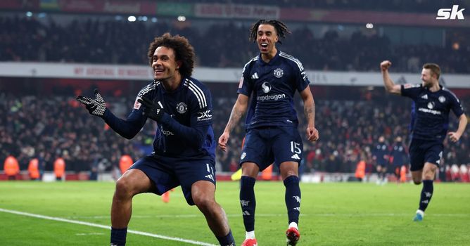 "Justice" - Manchester United's official social media account make post after knocking Arsenal out of the FA Cup