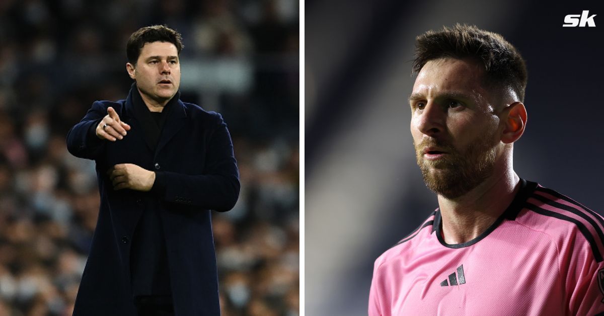 Mauricio Pochettino and Lionel Messi