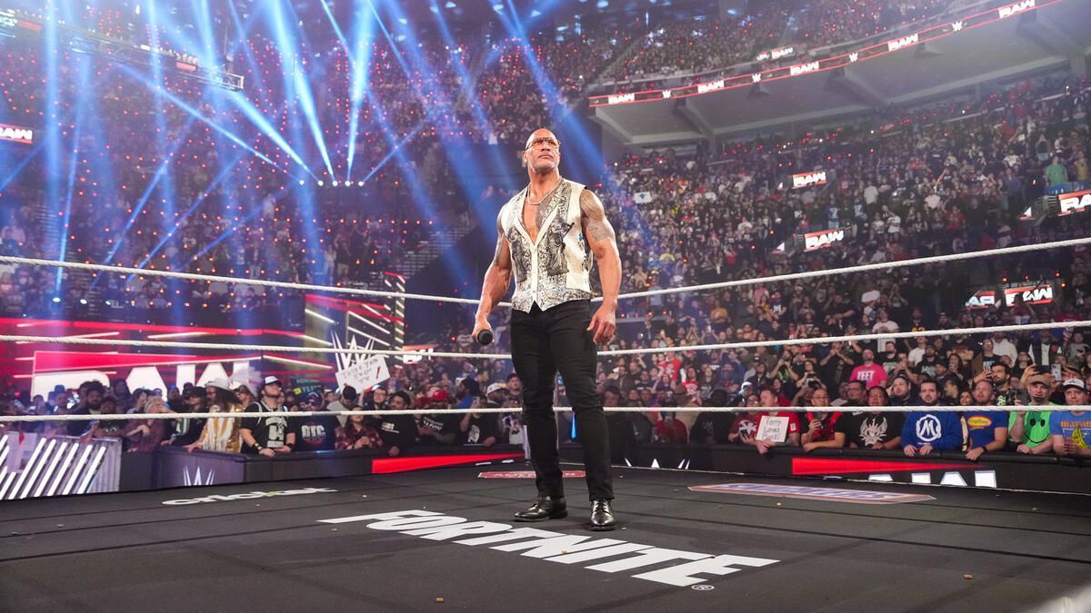 The Rock, real name Dwayne Johnson [Image Credit: wwe.com]