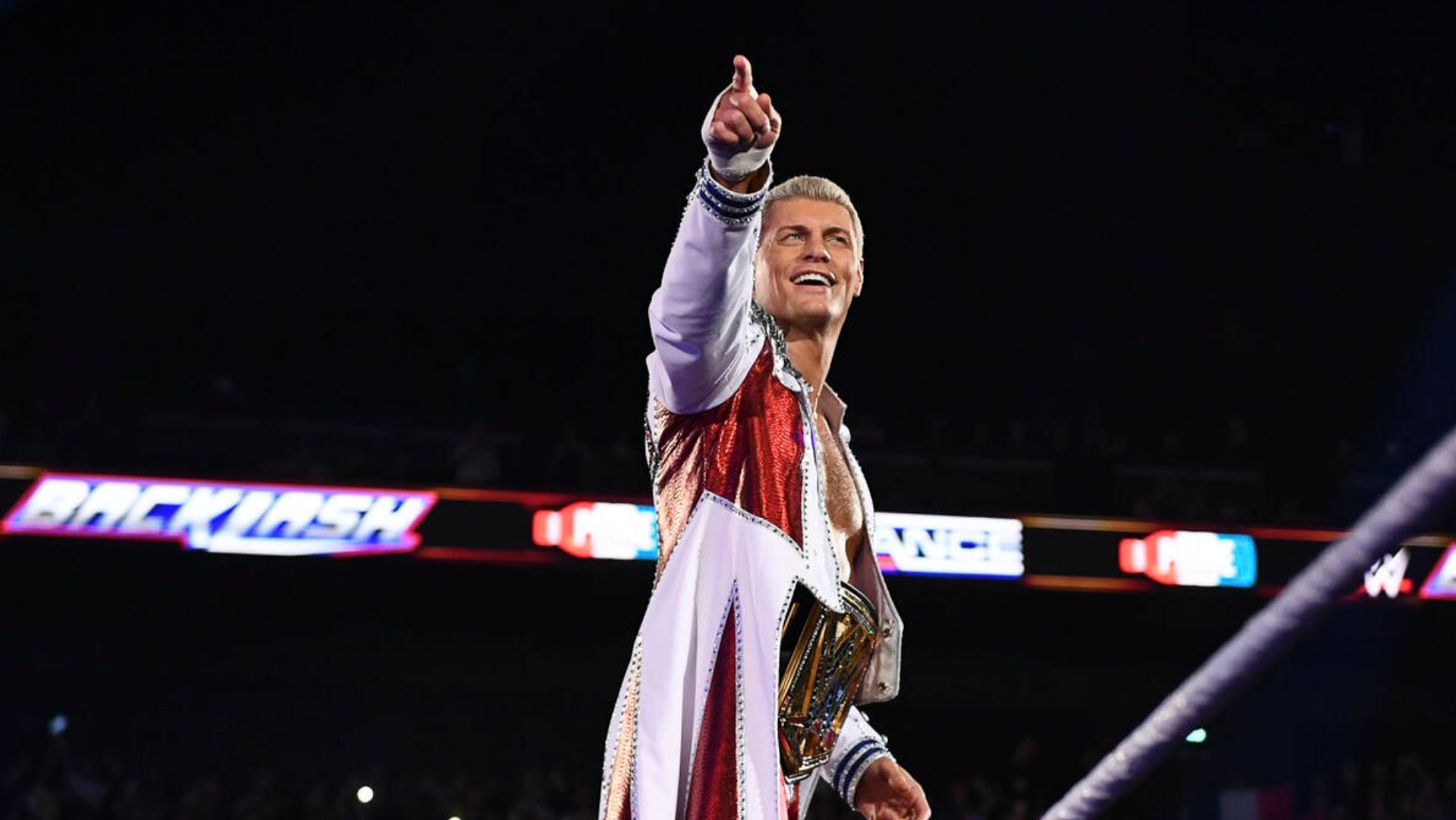 Cody Rhodes dethroned Roman Reigns at WrestleMania 39. [Image Source: WWE.com]