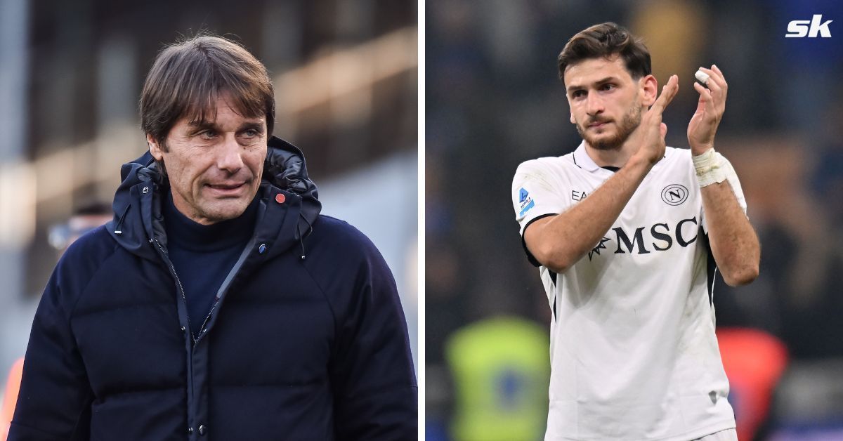 Napoli boss Antonio Conte drops big update on Liverpool linked Kvaratskhelia 