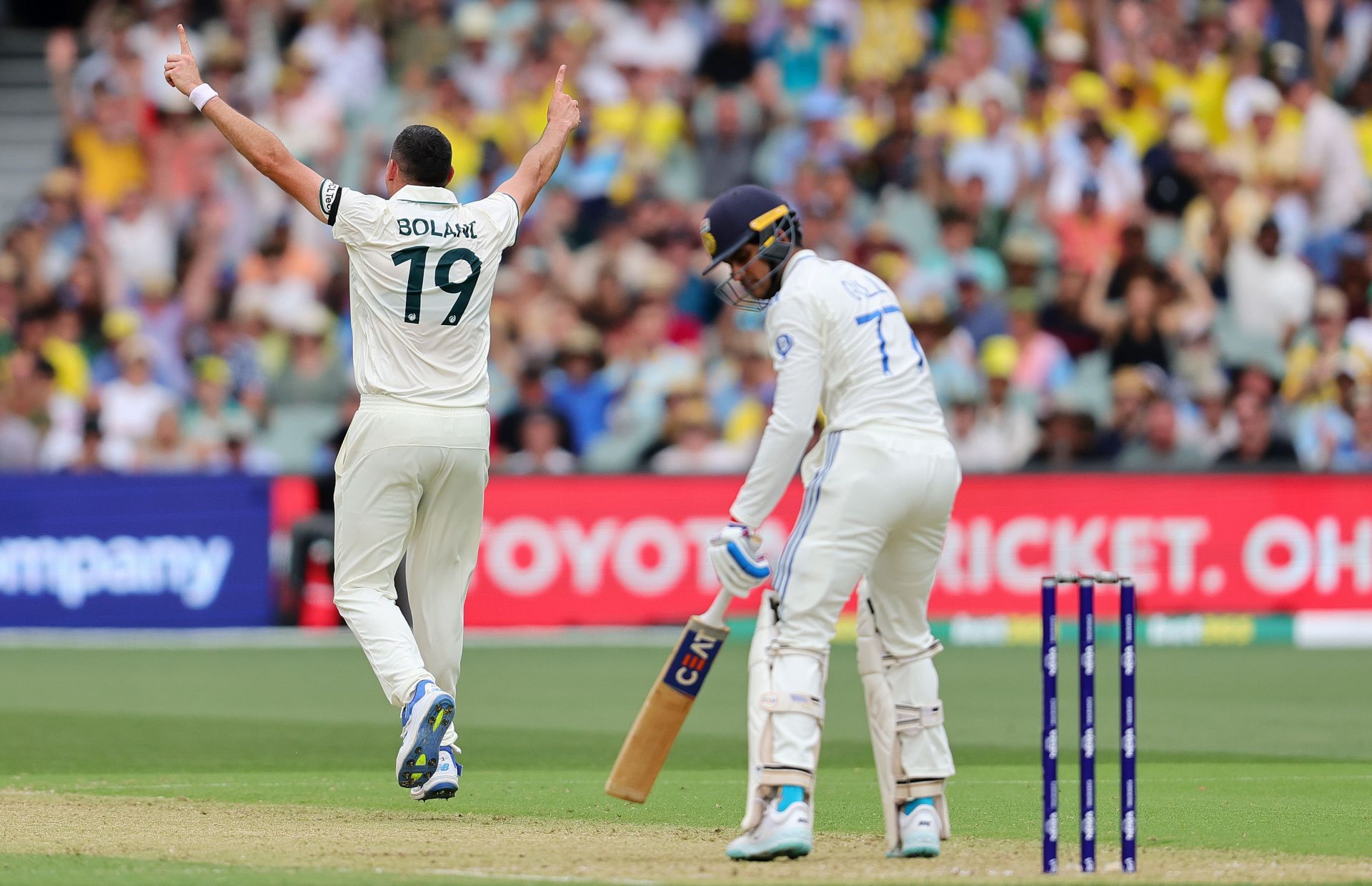 Australia v India - Men&#039;s 2nd Test Match: Day 1 - Source: Getty