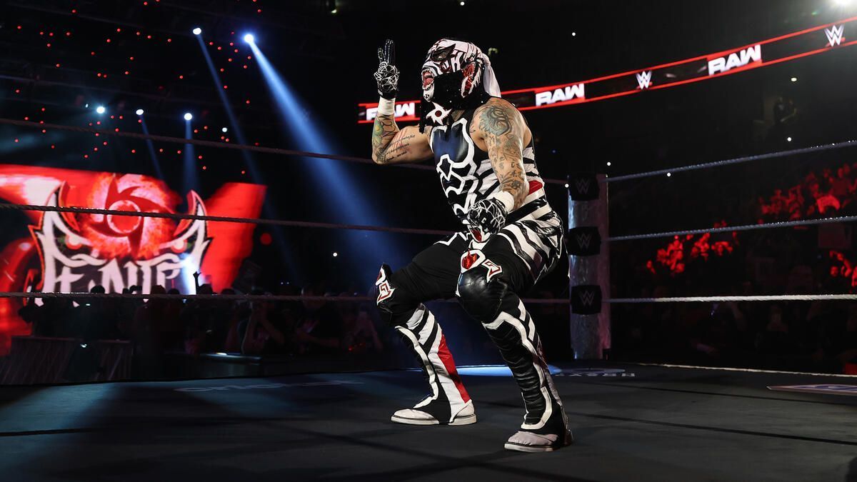 Penta made his WWE debut Monday on RAW on Netflix (Photo credit: WWE.com)