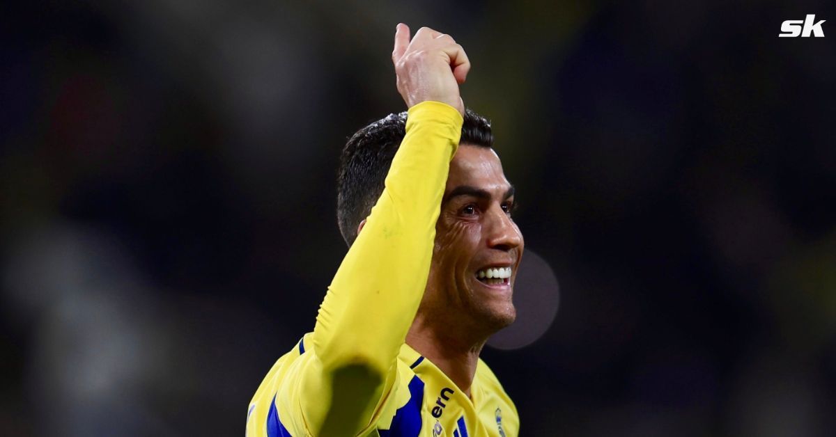 Cristiano Ronaldo in action for Al-Nassr