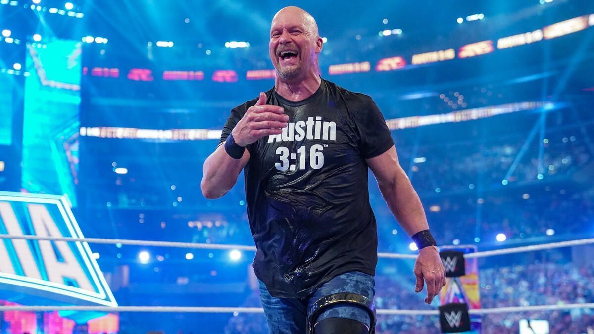 WWE legend Stone Cold Steve Austin (Photo credit: WWE.com)