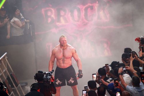 Lesnar at WWE Backlash 2023 - Source: Getty