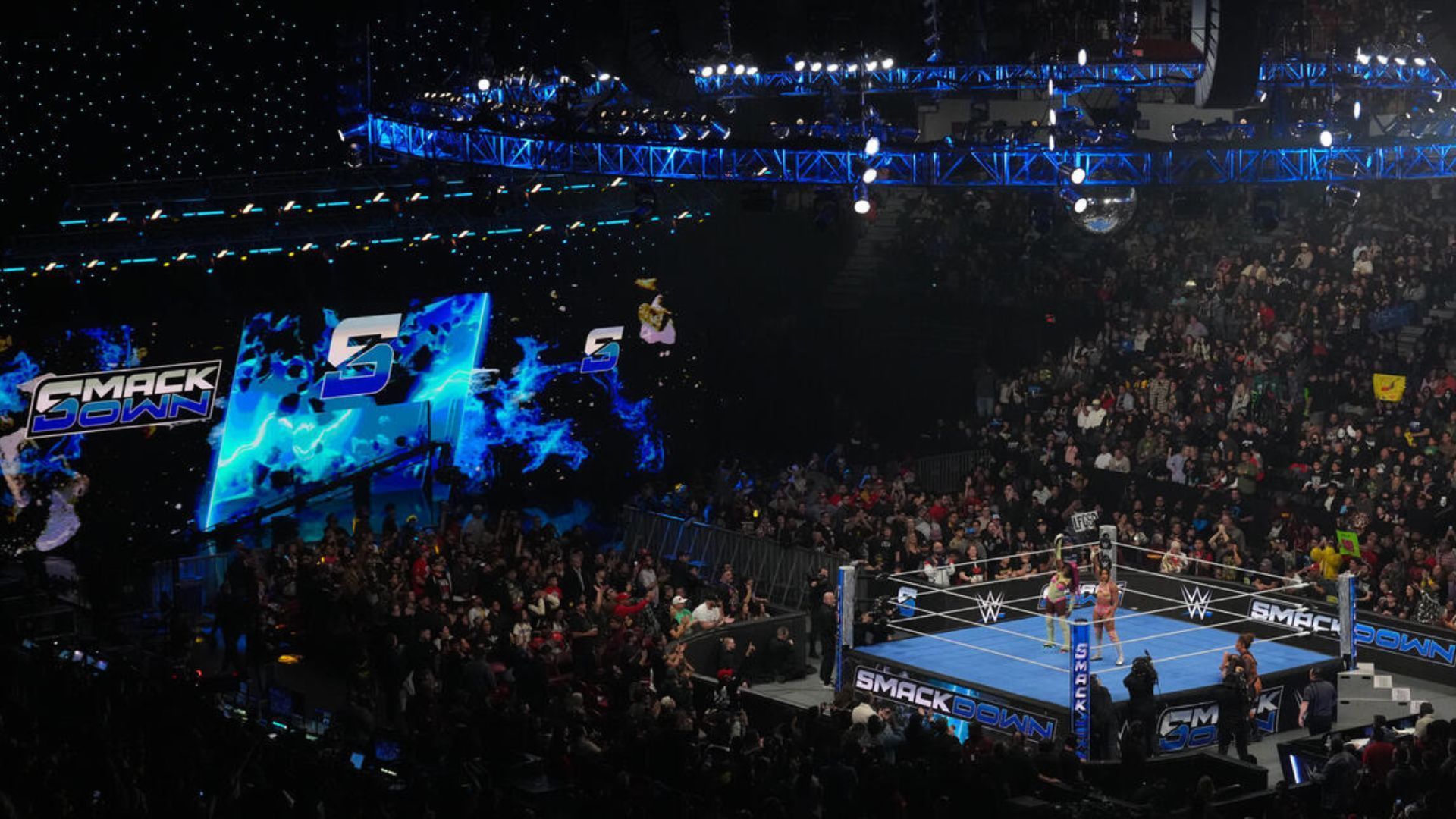 SmackDown aired live from the SAP Center in San Jose this past Friday night. [Image credit: WWE.com]