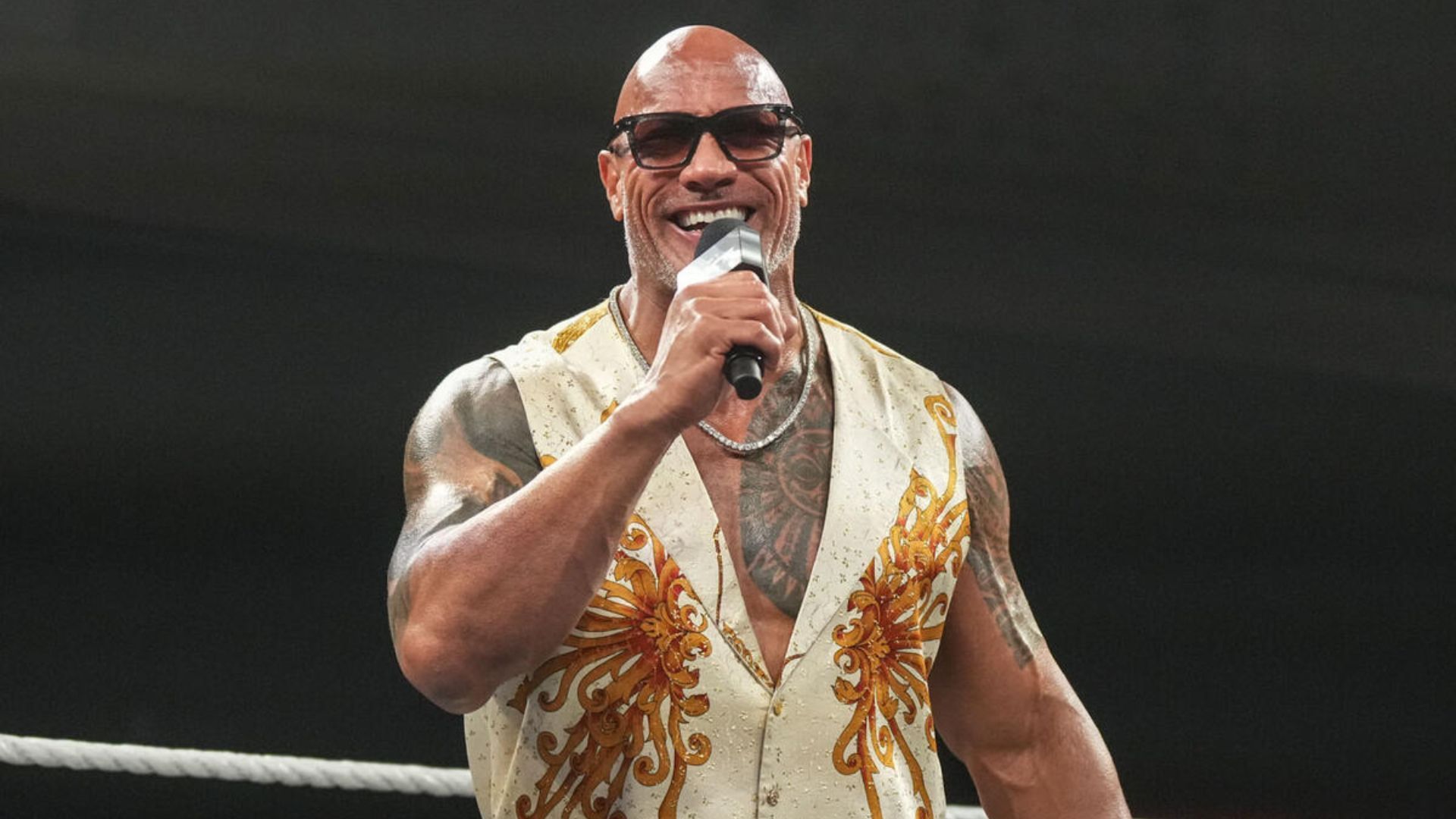 The Rock at NXT New Year