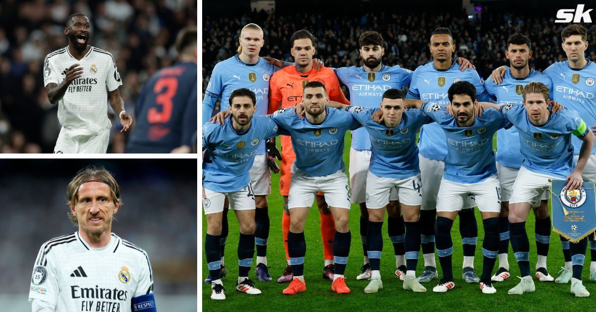 Antonio R&uuml;diger, Luka Modrić, and others reveal their preferred UCL playoff opponents (images via Getty)