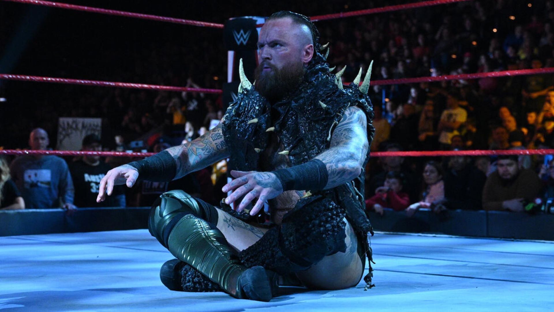 Aleister Black&#039;s shocking release took wrestling fans by surprise. (Image Credit: WWE.com).