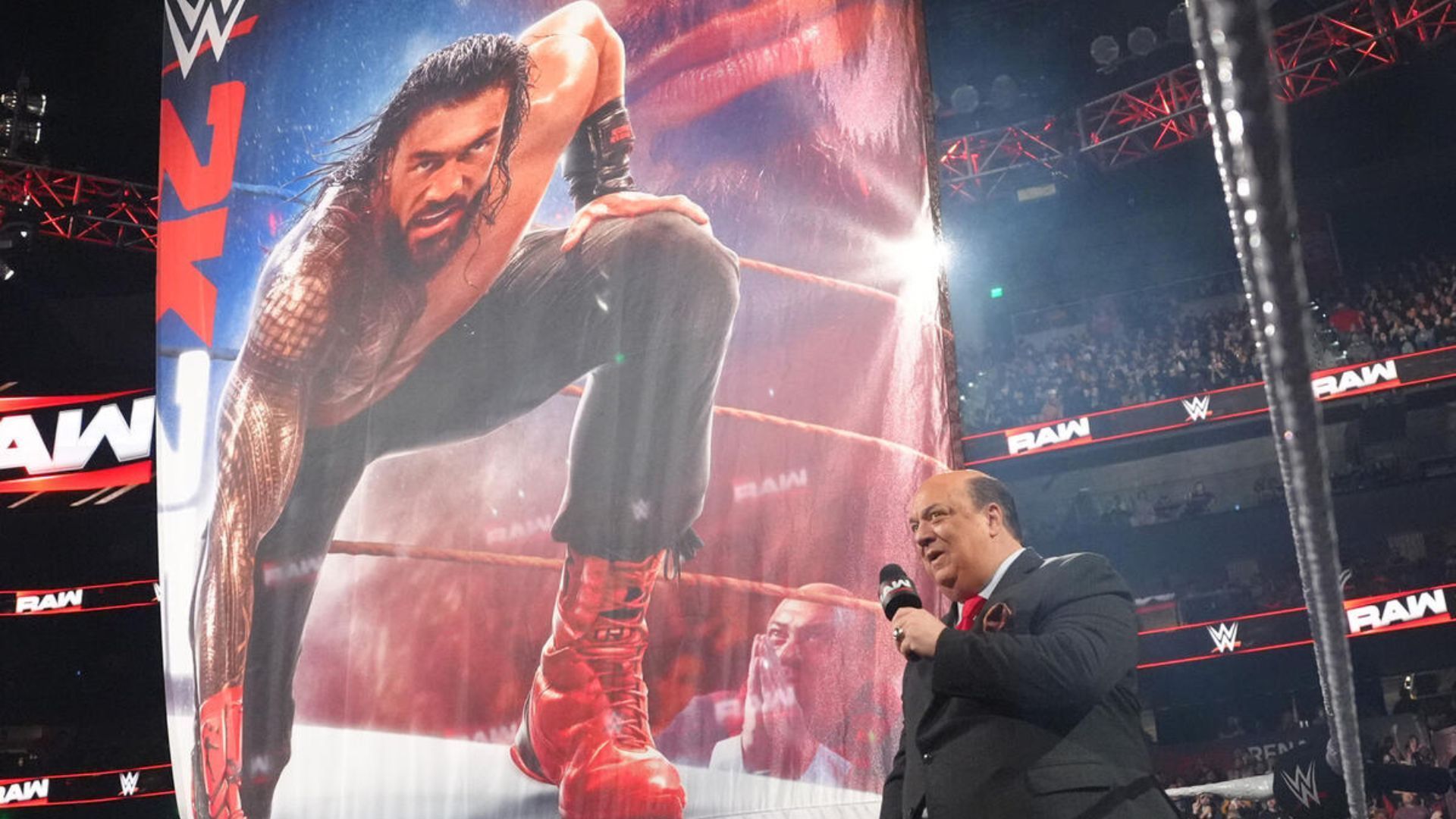 Paul Heyman dropped a big announcement on RAW/ [Image via WWE.com]