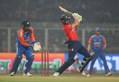 "Greatest white ball cricketer, man does crazy things" - Fans lavish praise on Jos Buttler for his composed knock in IND vs ENG 2025 1st T20I