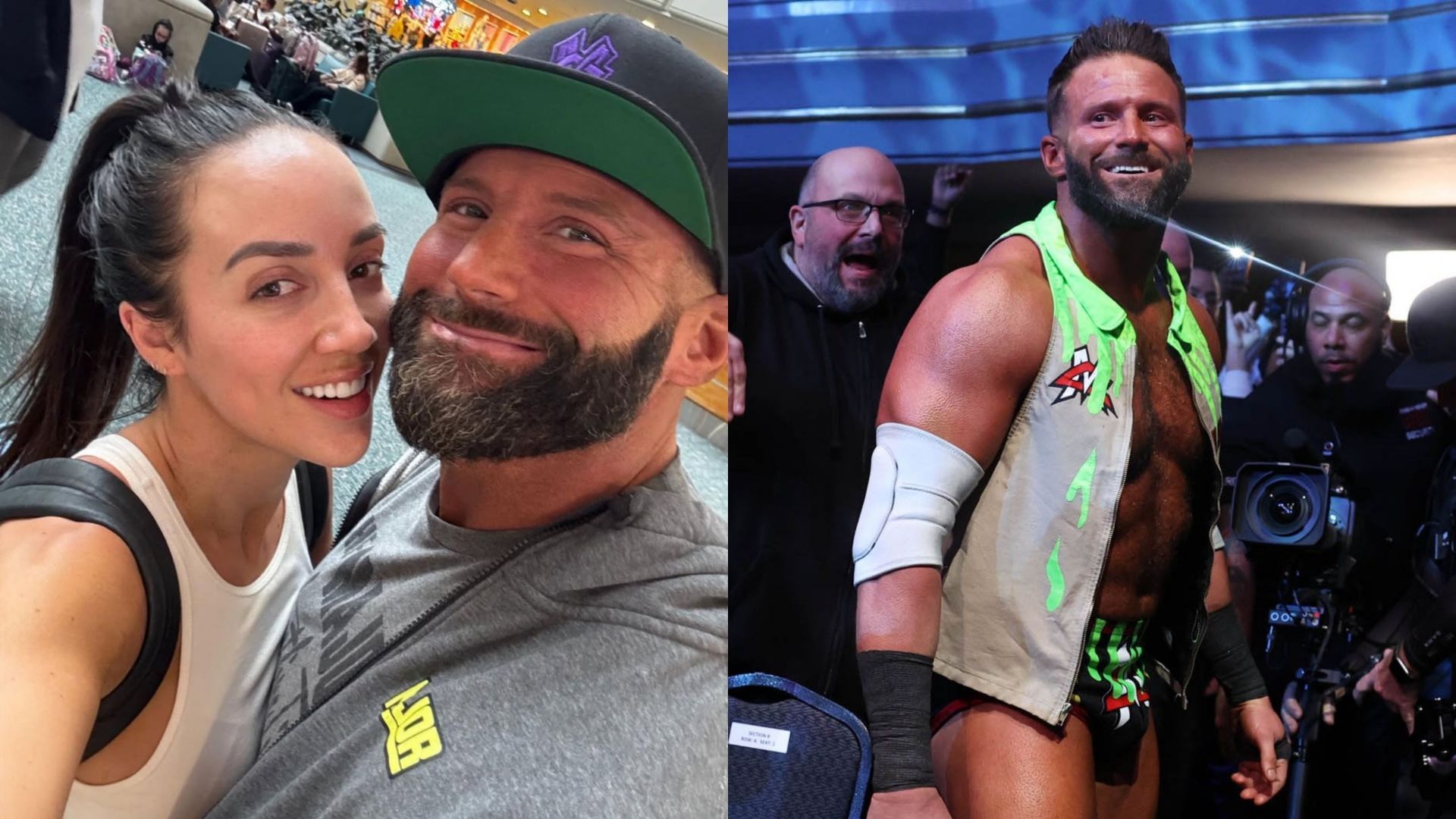 Will Matt Cardona reunite with Chelsea Green in WWE?  (Images credit: Green and Cardona