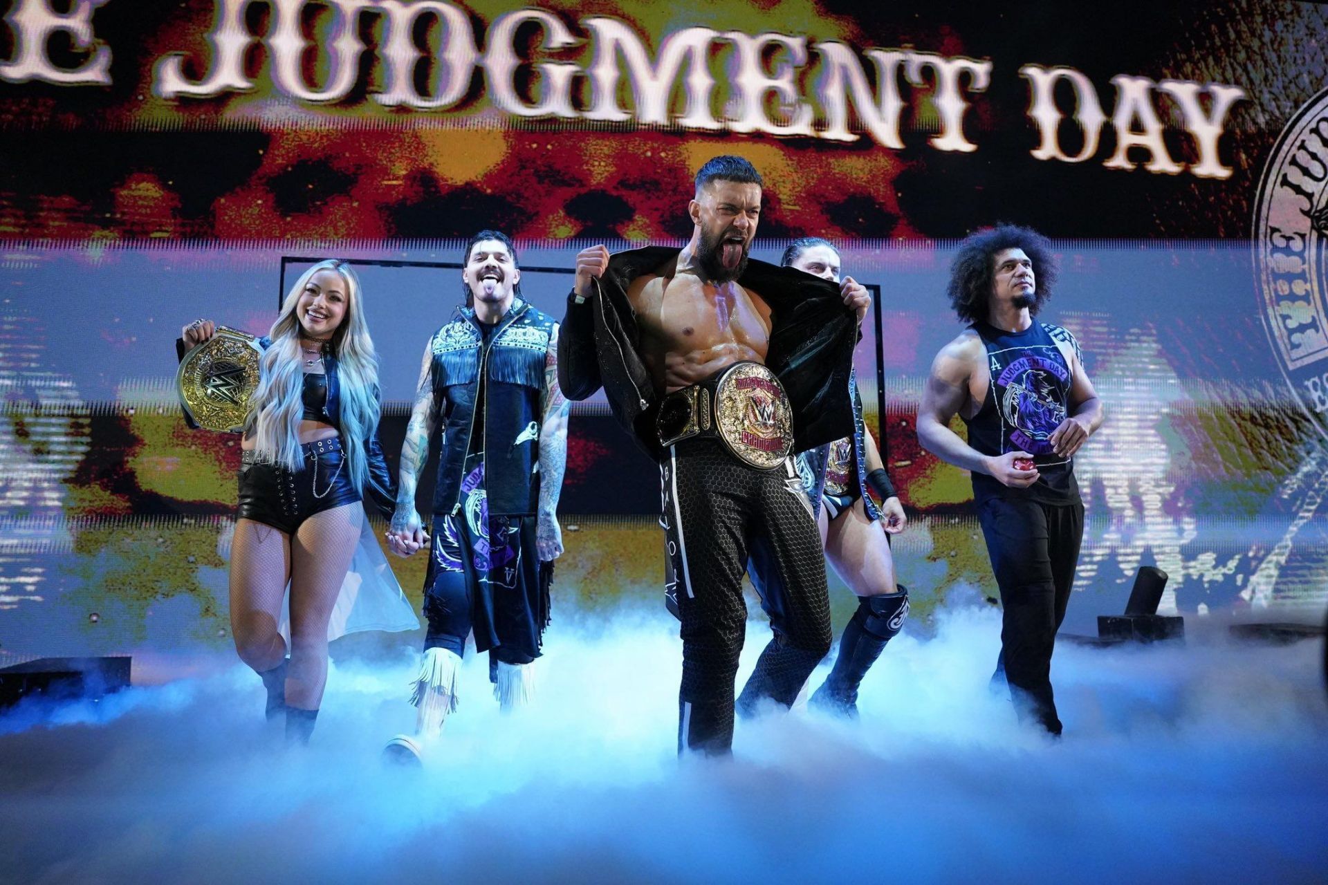 The Judgment Day on Monday Night RAW [Image Credits: Finn Balor