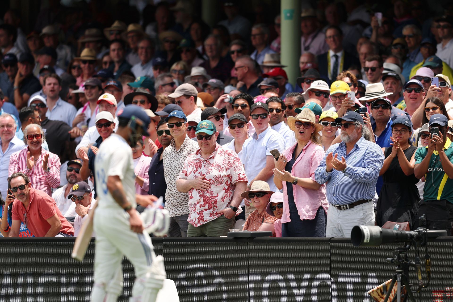 [In Picture] Virat Kohli’s brother, Anushka Sharma in attendance at SCG