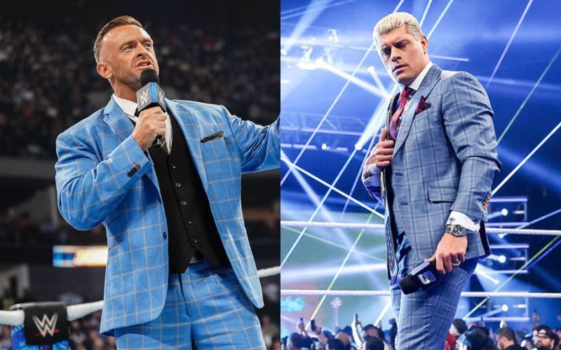 WWE SmackDown General Manager Nick Aldis could make a huge announcement tonight (Images via WWE.com and X)