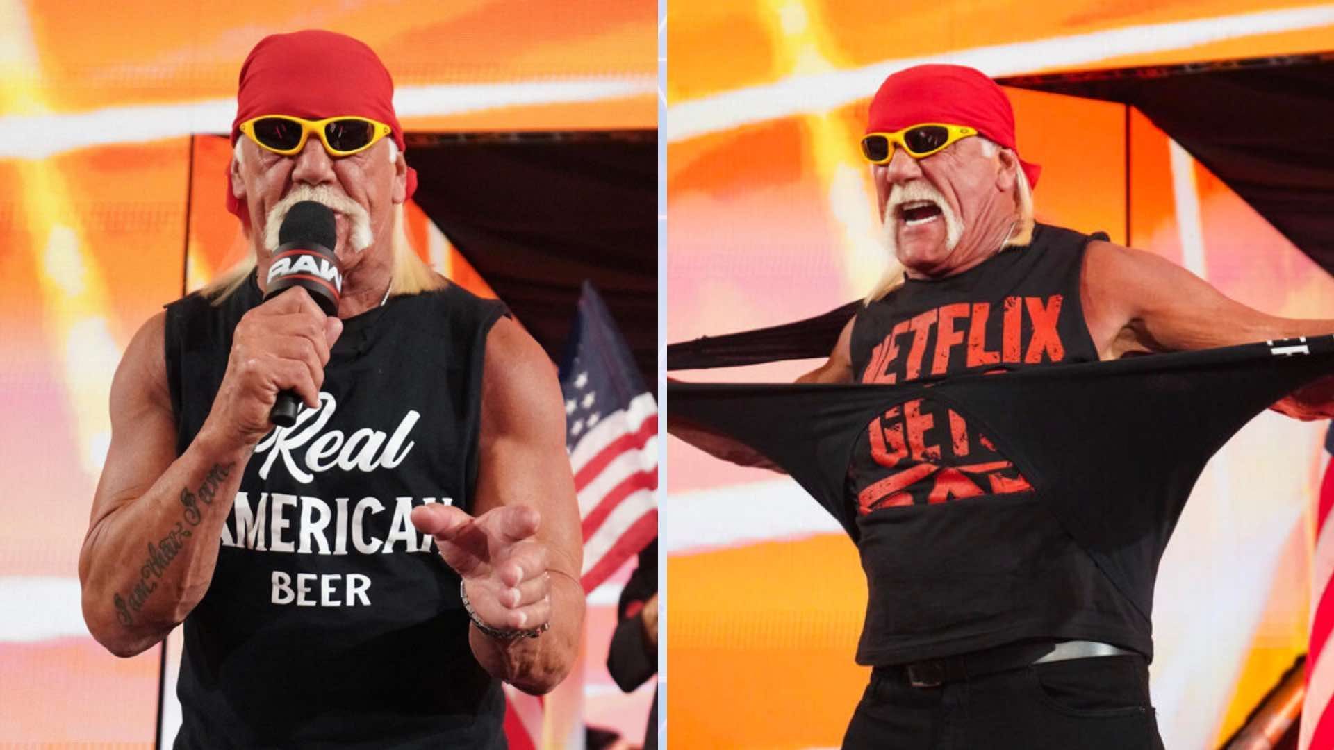 Hulk Hogan recently appeared on RAW (via WWE.com)