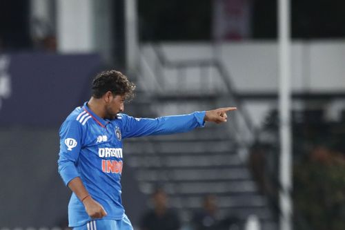 Kuldeep Yadav is the fourth spinner in India's Champions Trophy squad. [P/C: Getty]