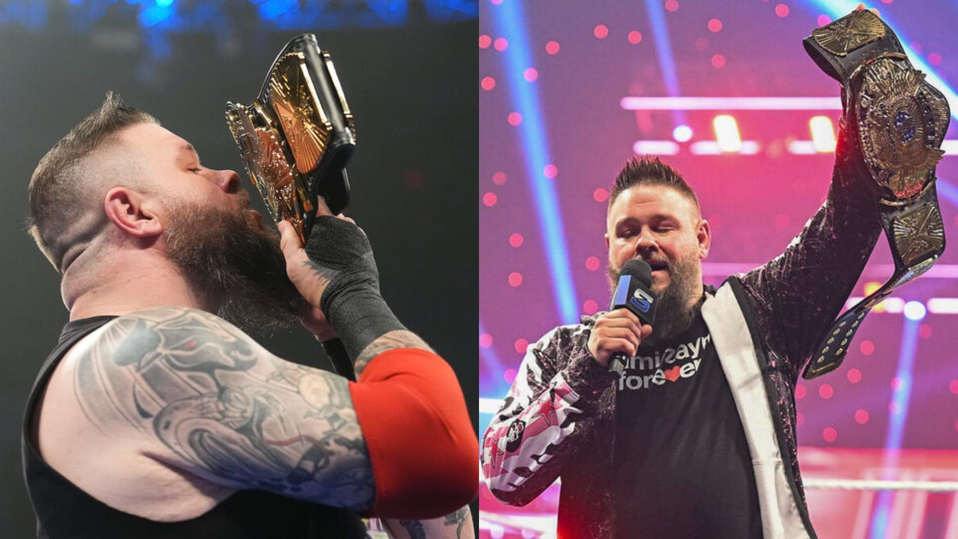 Kevin Owens is a former Universal Champion. [Images from WWE.com]