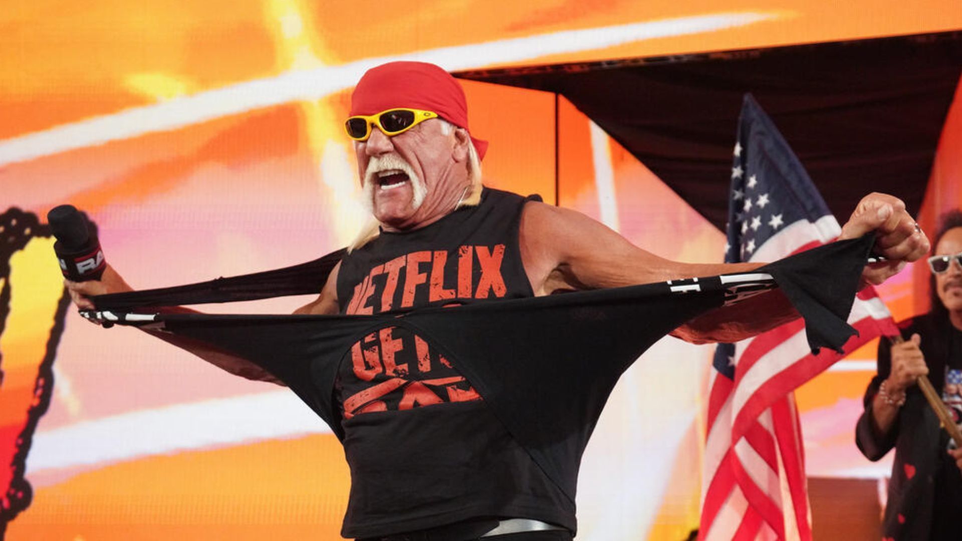 Hulk Hogan on RAW