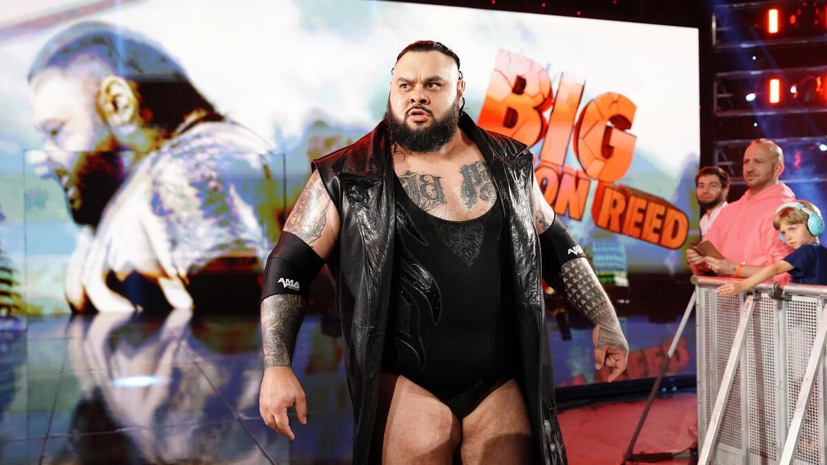 Bronson Reed is known as The Aus-Zilla (Image via WWE.com)