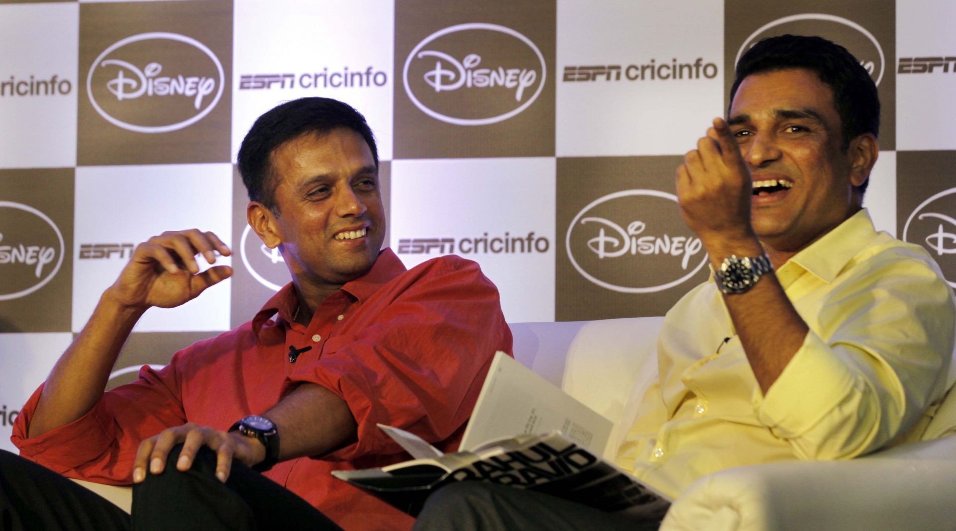 Launch Of Timeless Steel An Anthology Of Articles On Rahul Dravid - Source: Getty