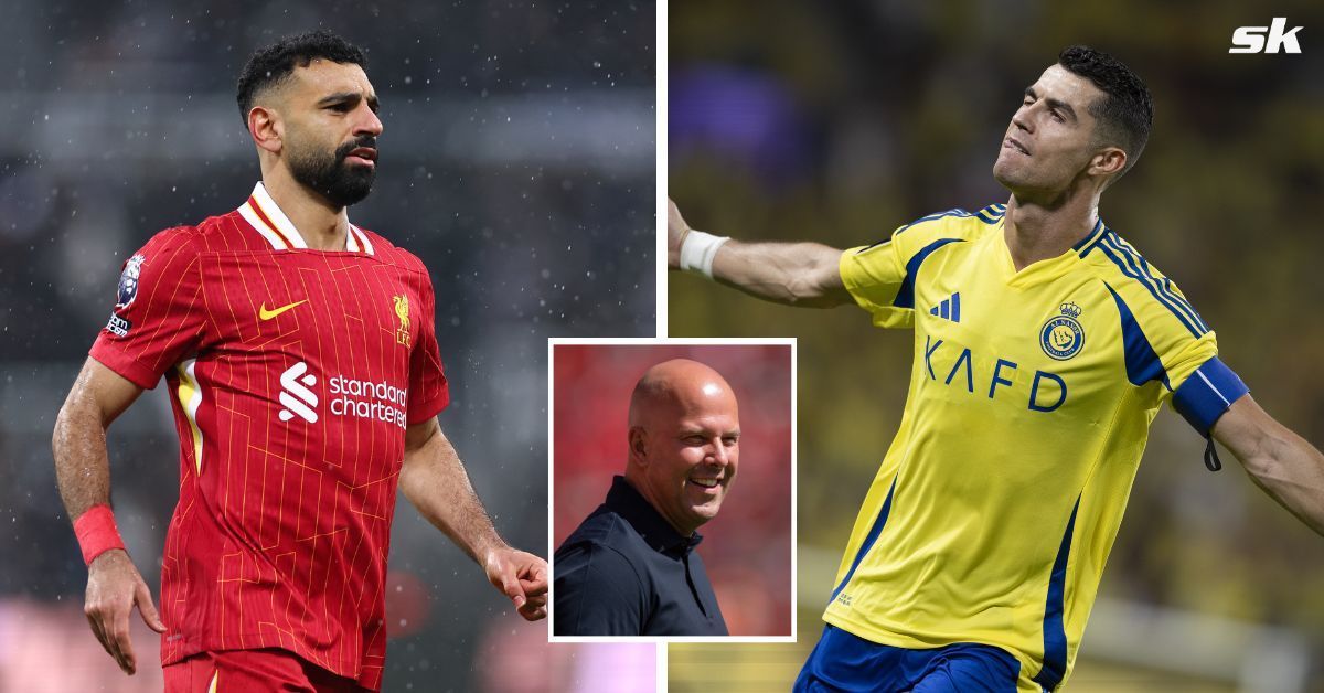 Arne Slot compares Cristiano Ronaldo and Mohamed Salah 