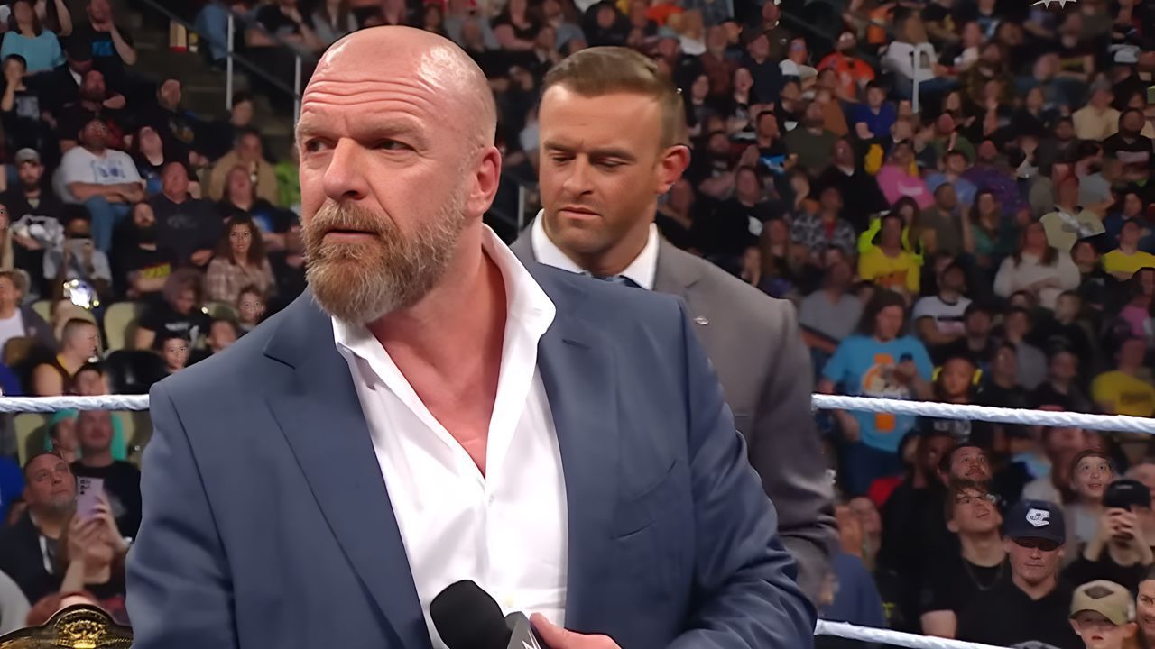 Triple H on WWE TV (via WWE