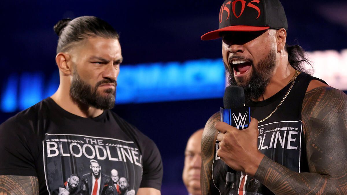 Roman Reigns (L) Jimmy Uso (R) (Images via wwe.com)