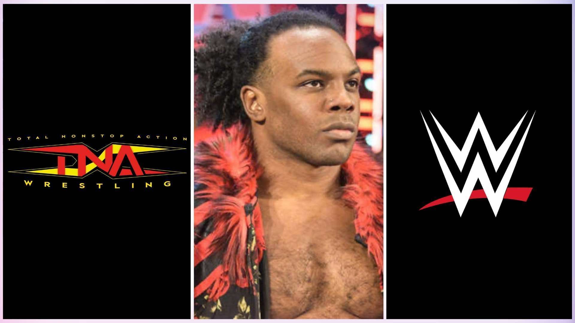 Xavier Woods is annoyed with both TNA and WWE [Image credits: WWE.com and TNA.com]