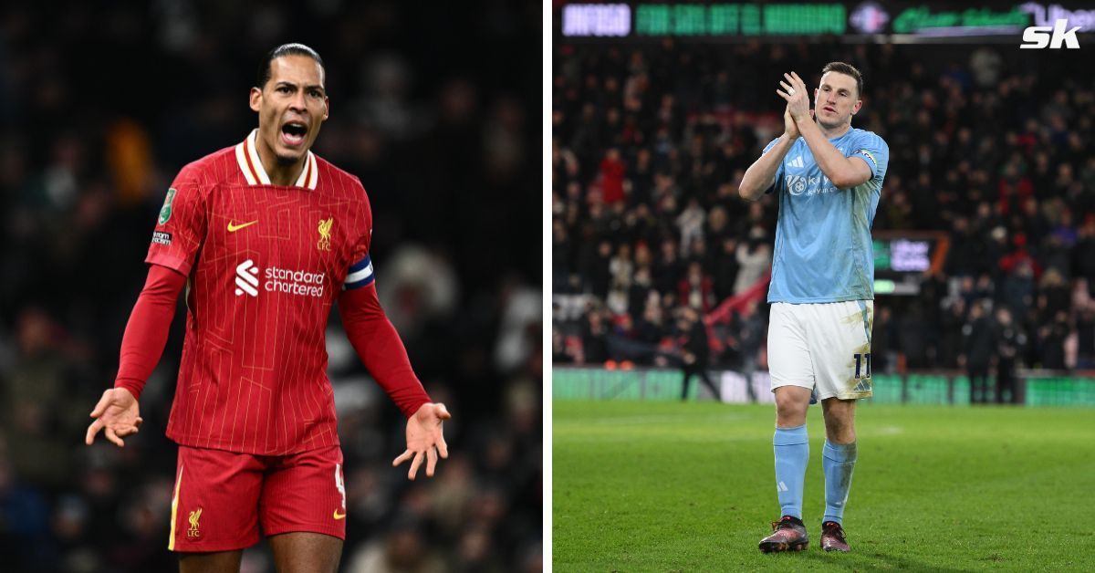 Nottingham Forest star Chris Wood names Virgil van Dijk and ex-Liverpool player as hardest defenders he&rsquo;s ever faced  (Source: both images from Getty)