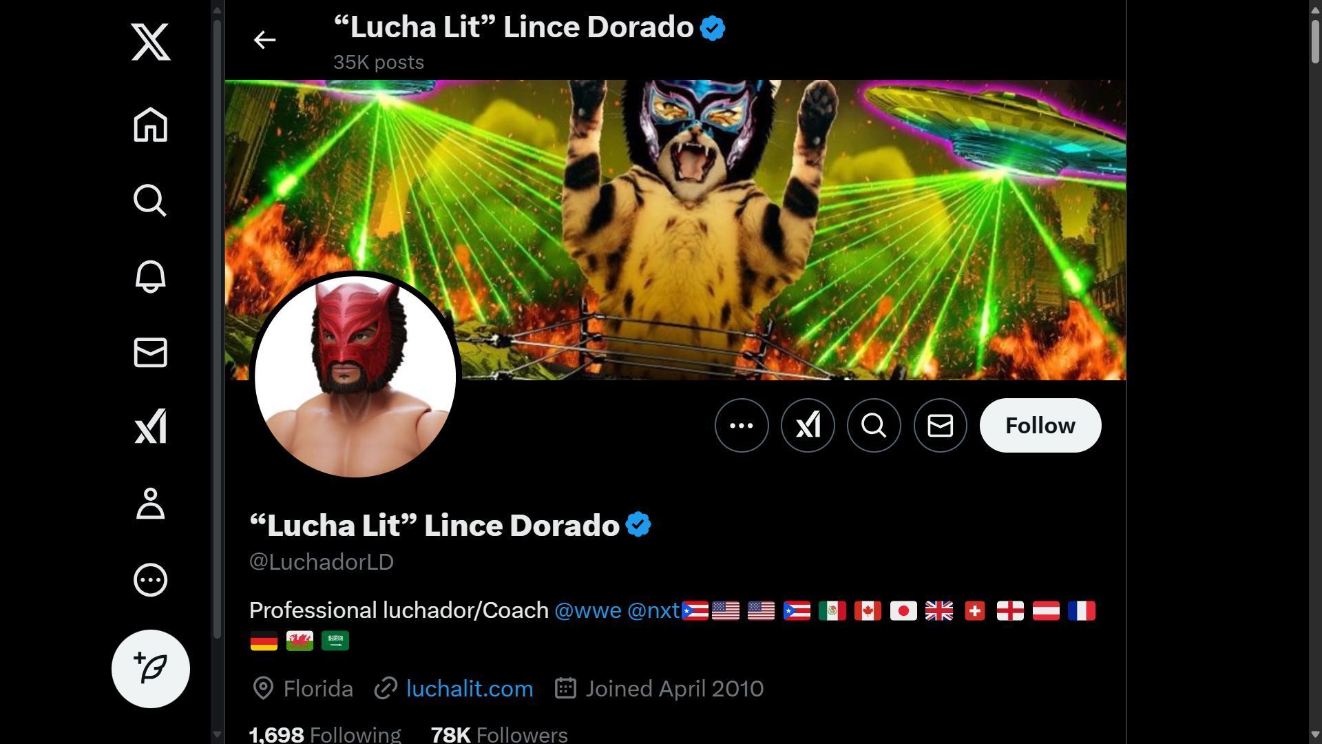 Lince Dorado confirms his coaching role in NXT [Photo credits: Screengrab of Dorado&#039;s X/Twitter]