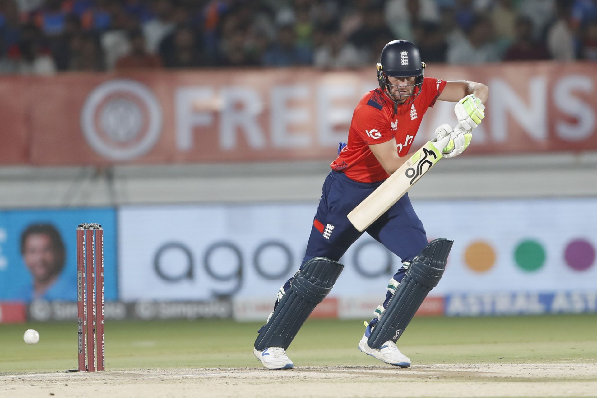 Jos Buttler is the only England player to aggregate more than 60 runs in the first three T20Is. [P/C: Getty]