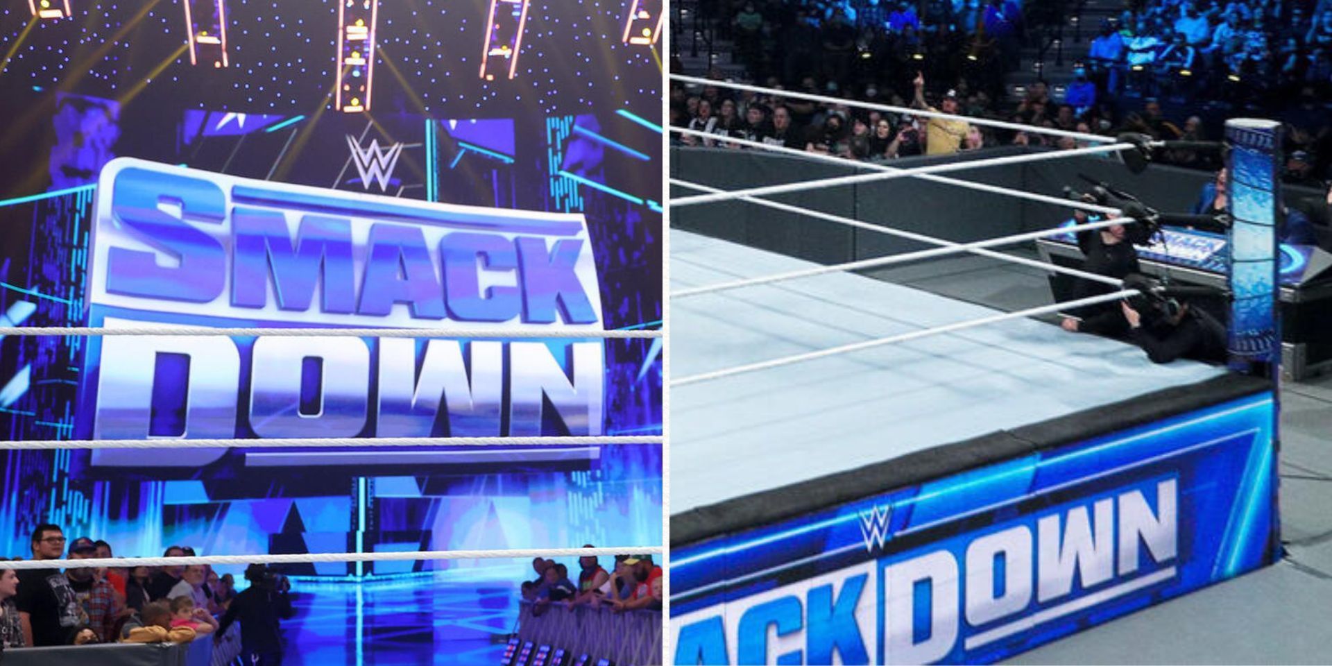 WWE SmackDown featured another tag team match (Images via WWE.com)