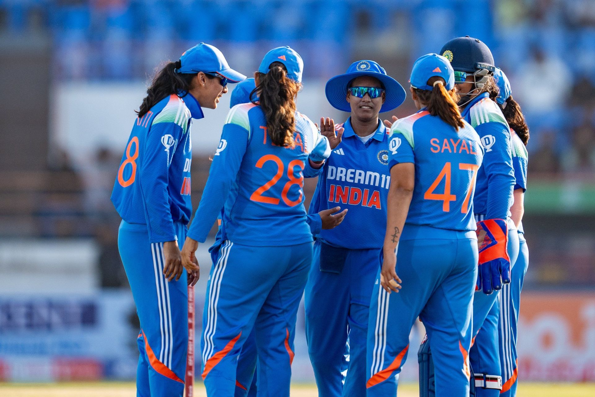 भारतीय महिला टीम ने हासिल की सबसे बड़ी जीत (Photo Credit - @BCCIWomen)